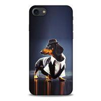 Apple Iphone 8 Kılıf Köpek Kıyafetleri (1) Kılıfı Dakhund Gömlek