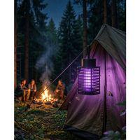 Şarjlı Sivrisinek Öldürücü Lamba Taşınabilir Sessiz Ve Kimyasal İçermeyen