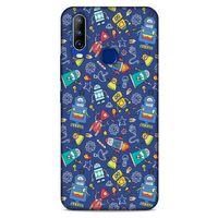 Retro (7) Desen Telefon Kılıfı Renkli General Mobile GM 10 Kılıf