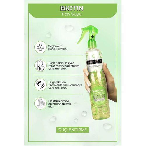 Biotin Çift Fazlı Saç Kondisyoner Fön Suyu 400 ML - mrfs