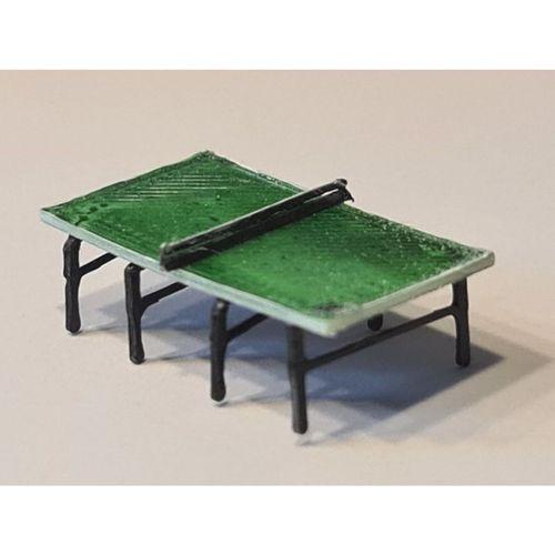 H0 Masa Tenisi Masası 3D Baskı (Bu ürün Sadece Plastik parçadır - Almadan Önce Soru Sorabilirsiniz)