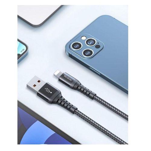 Mcdodo CA-2261 iPhone şarj ve data kablosu 1Metre Siyah