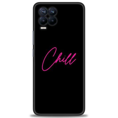 Realme 8 Kılıf HD Baskılı Kılıf - Chill + Tam Ekran Koruyucu