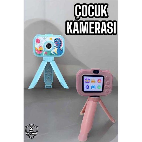 Ayaklı Mini Fotoğraf Makinesi Çocuk Için Eğitici Video Kamera