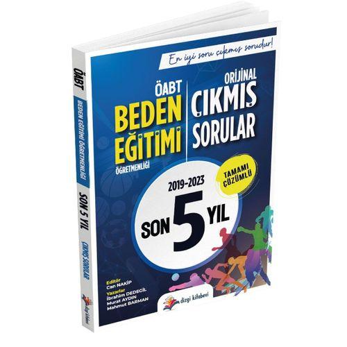 KPSS ÖABT Beden Eğitimi Orijinal Son 5 Yıl Çözümlü Çıkmış Sınav Soruları Dizgi Kitap