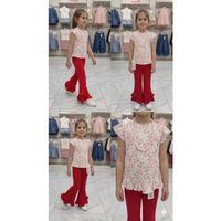 6-7-8 Yaş Kolyeli Full Likra Çocuk Takımı