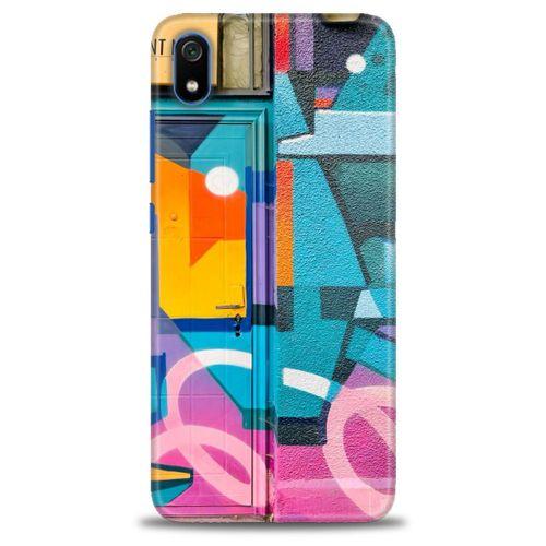 Xiaomi Redmi 7A Kılıf HD Baskılı Kılıf - Print Nest + Tam Ekran Koruyucu