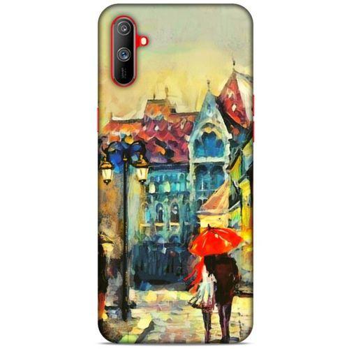 Cityx (6) Oppo Realme C3 Kılıf Silikon Kapak Desenli