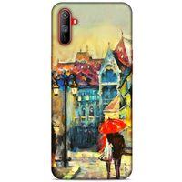 Cityx (6) Oppo Realme C3 Kılıf Silikon Kapak Desenli