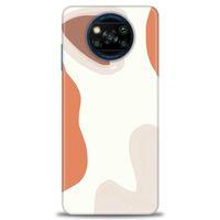 Xiaomi Poco X3 Pro Kılıf HD Baskılı Kılıf - Kahve Kalp + Tam Ekran Koruyucu