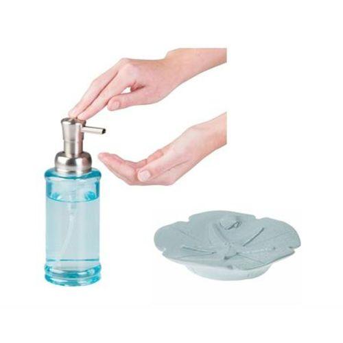 Sıvı Sabunluk Ve Sabunluk 2 Li Banyo Seti,Deniz Yıldızı