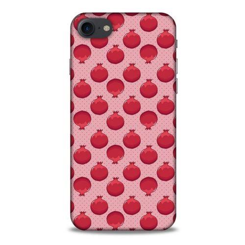 Frutix Nar 01 Apple Iphone 8 Kılıf Desenli Silikon