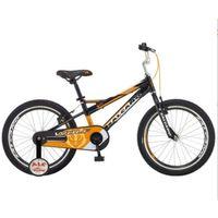 Salcano Wolf 20 Jant Erkek Çocuk Bisikleti Siyah-Turuncu/Beyaz