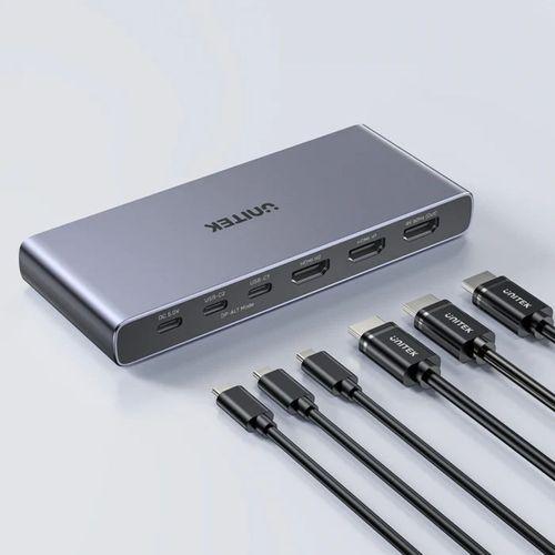 UNITEK 4K HDMI/USB-C SWITCH 4IN1OUT(V1313AGY01-EU)