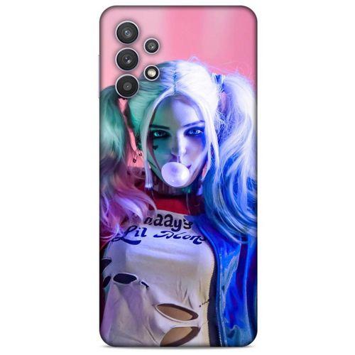 Samsung Galaxy A32 Uyumlu Kılıf Harley Quinn (10) Full Koruma Kılıfı Pembe