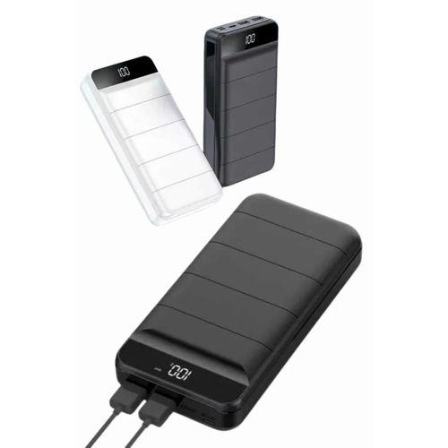50.000 Mah Powerbank Turbo Hızlı Led Göstergeli Android İos Uyumlu Taşınabilir Askılı