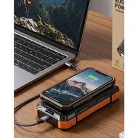 20000 Mah Powerbank Güneş Enerjili Kablosuz Şarj Hızlı Şarj Taşınabilir Batarya (kopya)
