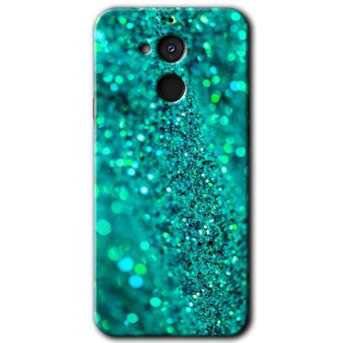 Potkal Hediye Fabrikası General Mobile GM 8 HD Baskılı Kılıf + 9D Tam Ekran Koruyucu - Diamonds