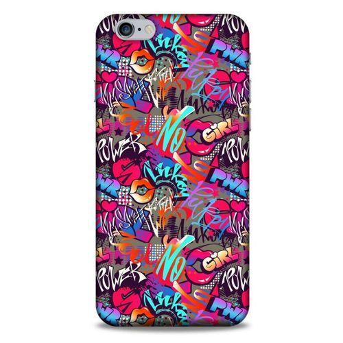 Graffitix (8) Desenli Silikon Kapak Apple Iphone 6S Plus Kılıf