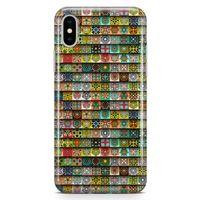 Apple iPhone XS Kılıf Tarihi Motifler Arka Kapak Koruma Desenli Full Koruyucu
