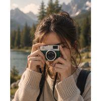 1080p Hd Mini Kamera Ips Ekranlı 4k Lens Destekli Taşınabilir Dijital Kamera