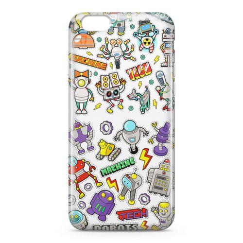 Apple iPhone 6 Plus - 6S Plus Kılıf Android Arka Kapak Koruma Desenli Full Koruyucu