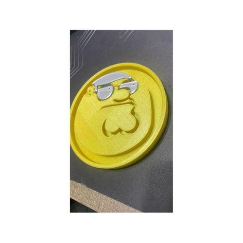 Peter Griffin S Madalyonu Fortnite 3D Baskı (Bu ürün Sadece Plastik parçadır - Almadan Önce Soru Sorabilirsiniz)