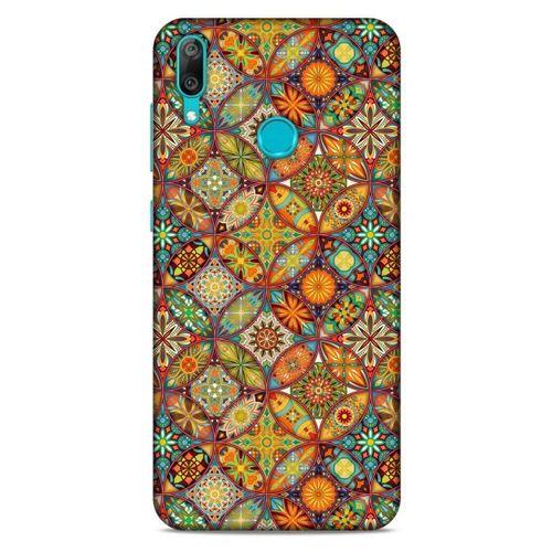 Ethnic Culture (60) Huawei Y7 2019 Kılıf Silikon Kapak Desenli