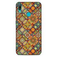 Ethnic Culture (60) Huawei Y7 2019 Kılıf Silikon Kapak Desenli