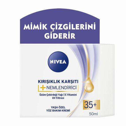 Nivea Kırışıklık Karşıtı Nemlendirici 35+ Yaşa Özel Yüz Bakım 50 ML