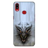 Samsung Galaxy A10s Kılıf Dragons (11) Tam Koruma Beyaz Ejderha