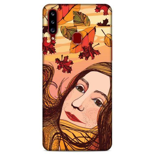 Lopard Samsung Galaxy A20s Uyumlu Kılıf Sürreal Yüzler ♀ (9) Kılıf Baskılı