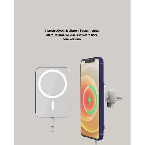 15w Araç Telefon Tutucu Kablosuz Hızlı Şarj Özellikli