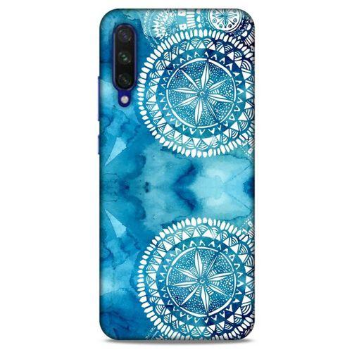 Xiaomi Mi A3 Uyumlu Kılıf Mavi Delisi (45) Liquid Air Kılıf Suluboya Motif