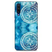 Xiaomi Mi A3 Uyumlu Kılıf Mavi Delisi (45) Liquid Air Kılıf Suluboya Motif