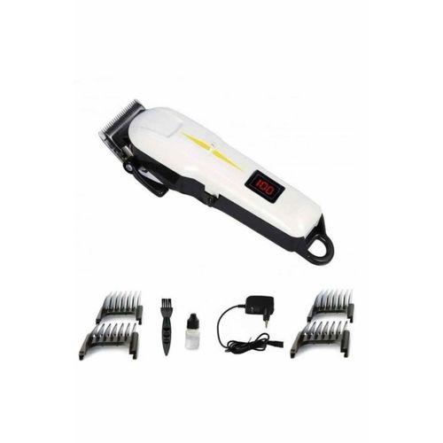 2025 Model Şarjlı Dijital Saç Sakal Tıraş Makinesi Islak Kuru Kullanıma Uygun