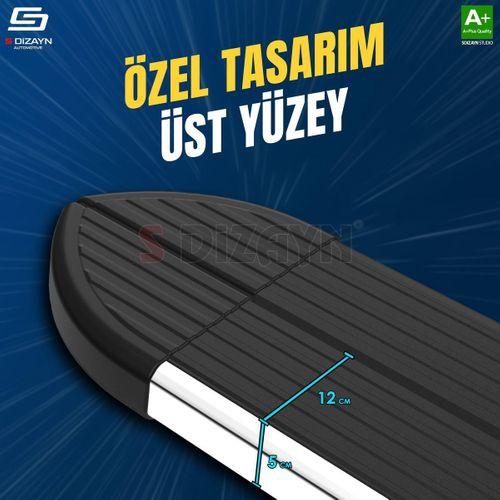 S-Dizayn Opel Grandland X 2 Hybrid Skyline Krom Yan Basamak 183 Cm 2024 Üzeri A+ Kalite