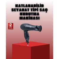 Katlanabilir Saç Kurutma Makinesi Seyahat Tipi Taşınabilir Tasarım