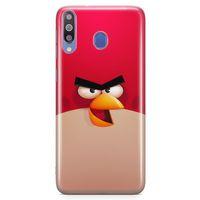 Samsung Galaxy M30 Kılıf Angry Birds Arka Kapak Koruma Desenli Full Koruyucu