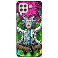 Samsung Galaxy A22 Uyumlu Kılıf Rick And Morty (29) Arka Koruma Kılıfı Council of Ricks