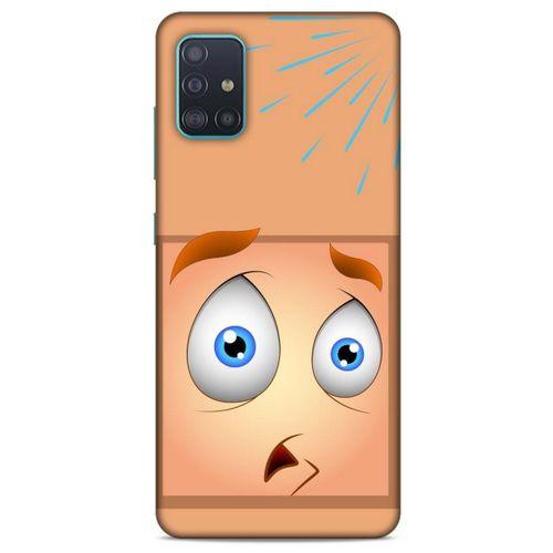 Emojix (55) Samsung Galaxy A51 Kılıf Silikon Kapak Desenli