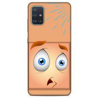Emojix (55) Samsung Galaxy A51 Kılıf Silikon Kapak Desenli