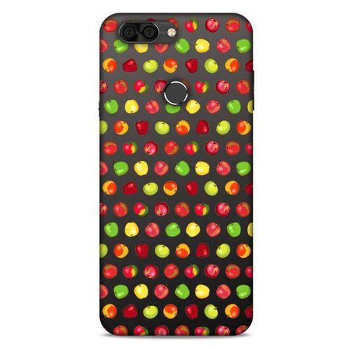 Frutix Elma 01 Vestel Venüs V6 Kılıf Desenli Silikon