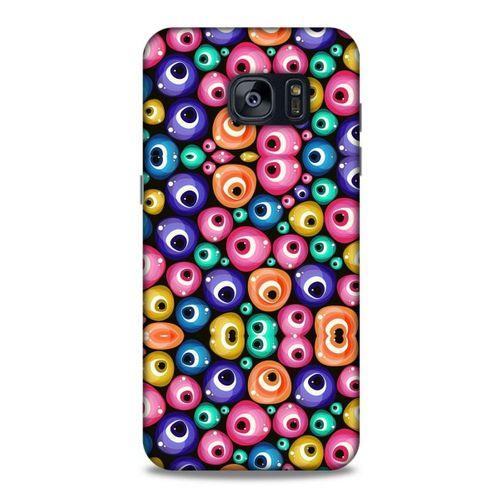 Nazarium (9) Desenli Silikon Kapak Samsung Galaxy S7 Edge Kılıf