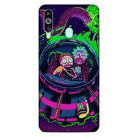 Samsung Galaxy M40 Uyumlu Kılıf Rick And Morty (30) Silicone Case Doofus Rick