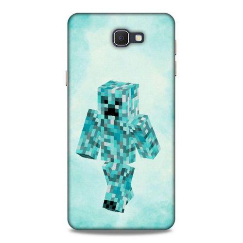Lopard Samsung Galaxy J7 Prime Uyumlu Kılıf PiXel (47) Crystal Flex Kılıf Diamond Creeper