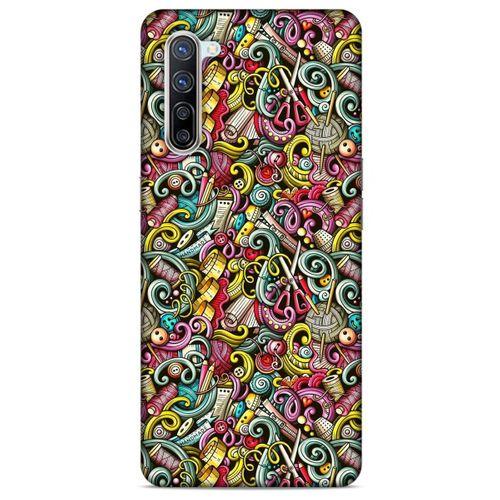 Graffitix (46) Desenli Silikon Kapak Oppo Reno 3 Pro 5g Kılıf