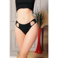 Siyah Bel Kısmı Dantelli Külot