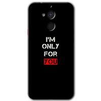 MRCİLETİSİM General Mobile GM 8 Kılıf HD Desen Baskılı Arka Kapak + Temperli Cam - For You