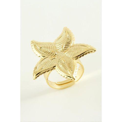 Çiçek Metal Yüzük